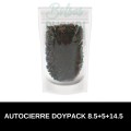 Bolsas Transparentes Doypack con Ventana 8x14.5+5