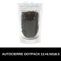 Bolsas Polietileno Transparentes Doypack 11x18.5+6.5